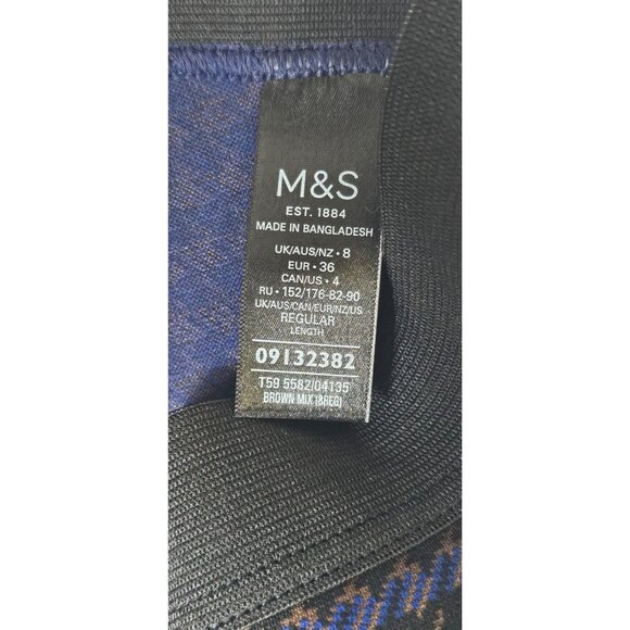🛍️ M&S Collection Houndstooth Leggings - Women's US 4 - Picture 8 of 9